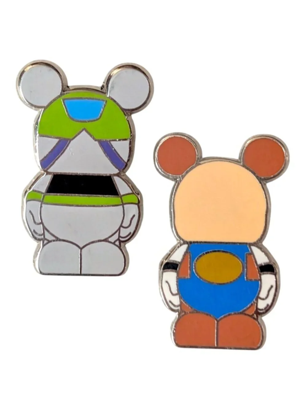 Toy Story Disney Pins: Woody and Buzz Lightyear Vinylmation Jr.